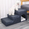 Cama Elevada Multifuncional para Mascotas con Escaleras