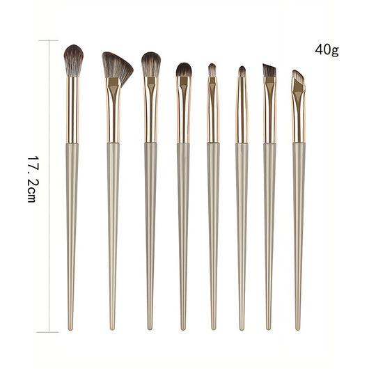 Set de 15 Brochas de Maquillaje Profesional con Flores Estampadas - Image 11