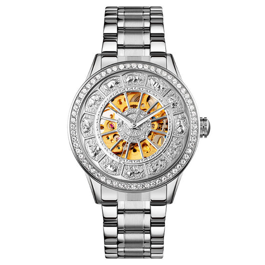 Reloj Mecánico Automático de Cuero para Hombre - Elegancia Empresarial - Image 16