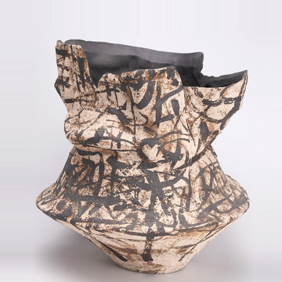 Jarrón Artístico de Cerámica Vintage Inspirado en Wabi-sabi - Image 8