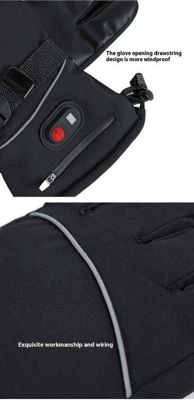 Guantes Térmicos Impermeables con Calefacción Eléctrica para Motos y Deportes Extremos - Image 26