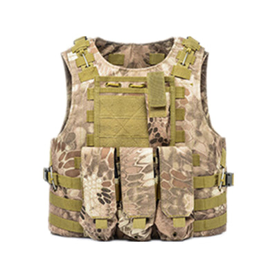 Chaleco Táctico Anfibio MOLLE Camuflaje Multiusos Ligero - Image 10