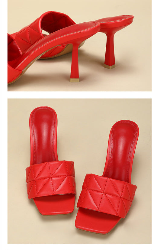 Pantuflas de Tacón Cómodo para Exterior - Image 8
