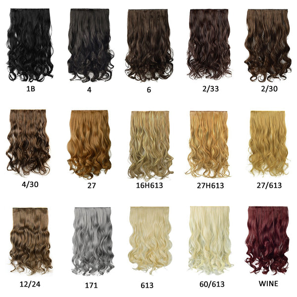 Extensión de Cabello Postizo de Una Pieza para Mujeres - Image 5
