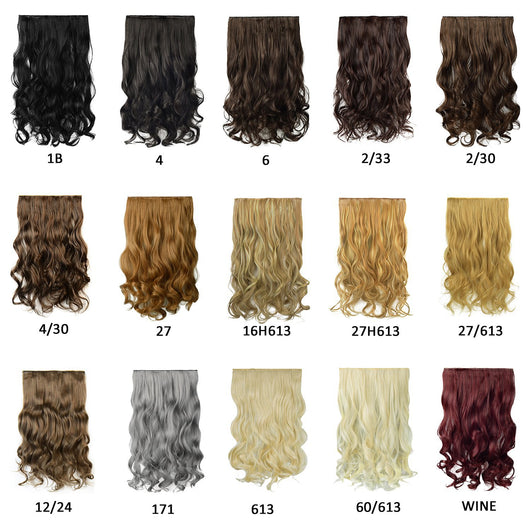 Extensión de Cabello Postizo de Una Pieza para Mujeres - Image 5