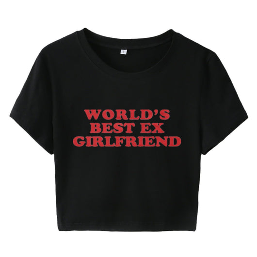 Crop Top Estilo Europeo y Americano con Letras Personalizadas - Image 6