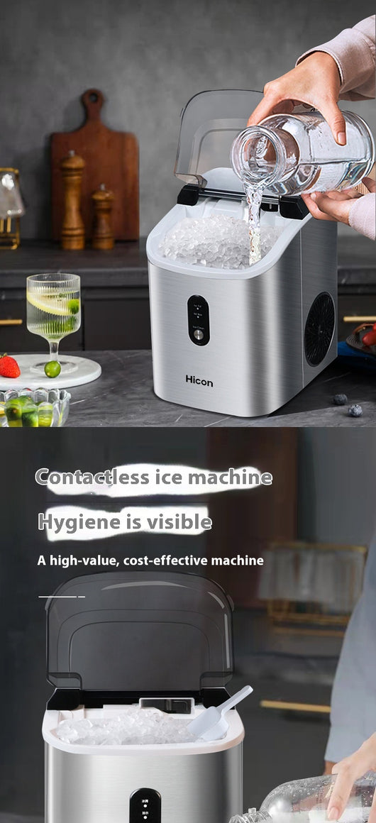 Trituradora Automática de Hielo 16kg - Máquina Compacta para Bebidas - Image 8