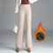 Pantalones Flare Slim Forrados en Fleece - Estilo Casual y Cómodo