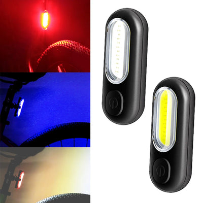 Luces LED Recargables USB para Bicicleta - Seguridad Nocturna - Image 10