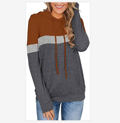 Sudadera Estampada con Capucha y Bolsillos para Mujer - Image 16