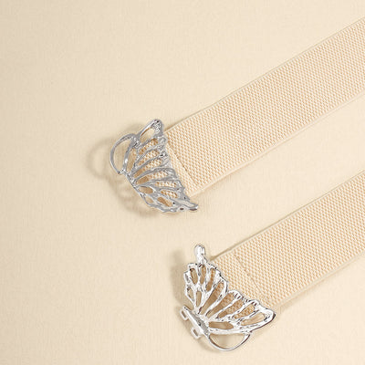 Cinturón Elástico para Mujer con Hebilla Mariposa - Accesorio Decorativo Versátil - Image 20