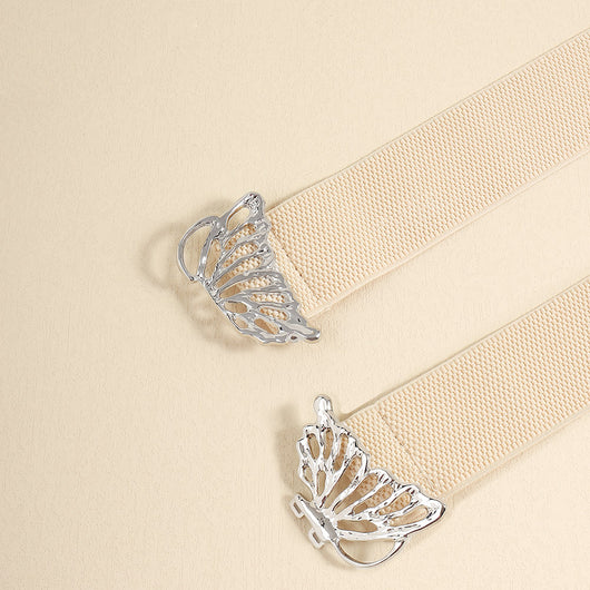 Cinturón Elástico para Mujer con Hebilla Mariposa - Accesorio Decorativo Versátil - Image 20