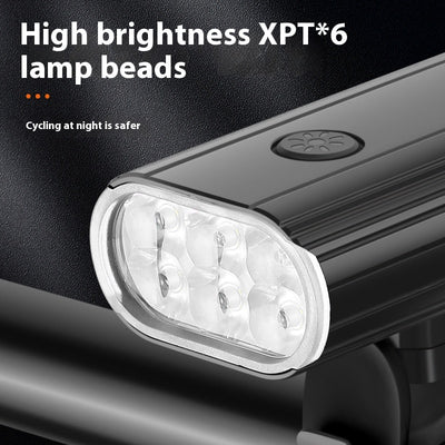 Luz Frontal LED 2000LM Aluminio 6 XPT Recargable USB-C - Image 4