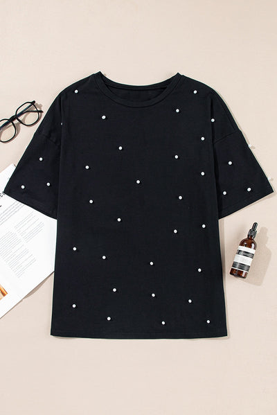 Blusa Elegante de Cuello Redondo y Manga Corta - Tendencia Europa y América - Image 26