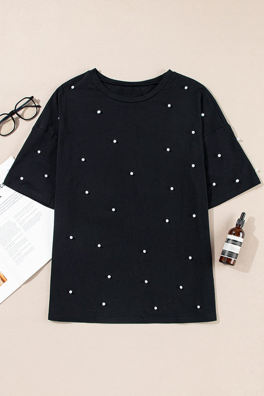 Blusa Elegante de Cuello Redondo y Manga Corta - Tendencia Europa y América - Image 26