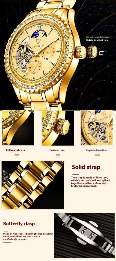 Reloj Mecánico Automático Versátil para Hombre - Image 13