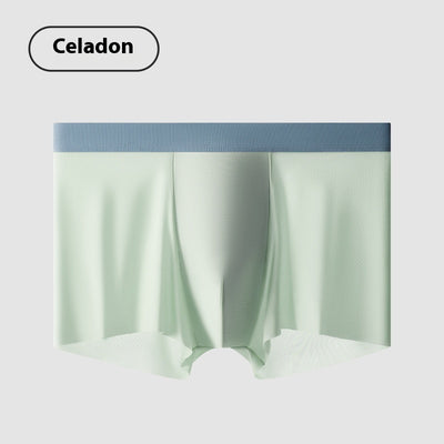 Bóxers Antibacterianos de Seda Fría para Hombre con Entrepierna Refrescante - Image 11