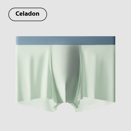 Bóxers Antibacterianos de Seda Fría para Hombre con Entrepierna Refrescante - Image 11