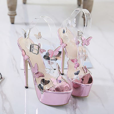 Sandalias de Tacón Alto Elegantes con Lazo y Hebilla T - Diseño Europeo Sofisticado - Image 4