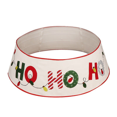 Falda para Árbol de Navidad con Letras Creativas - Decoración Navideña - Image 2