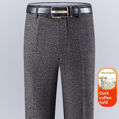 Pantalones Casuales de Cintura Alta Rectos y Holgados para Hombre - Image 6