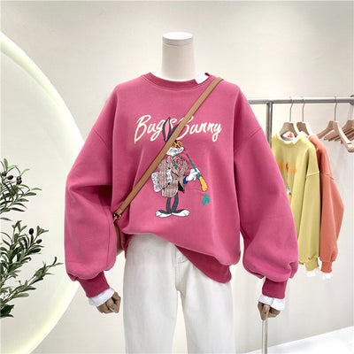 Suéter Estampado con Efecto Dos Piezas y Costuras Decorativas - Image 10