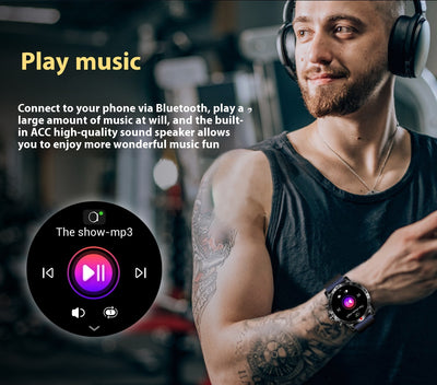 Reloj Inteligente con Llamadas Bluetooth, Monitoreo Cardíaco y Múltiples Deportes - Image 27
