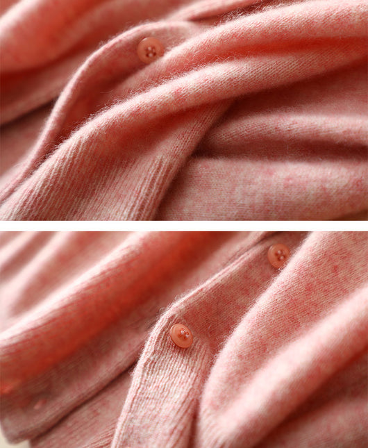 Cardigan Corto de Cachemir Puro con Cintura Alta para Mujer - Image 19