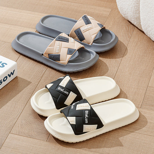 Pantuflas de Bloques de Color para Parejas - Cómodas Zapatillas de Casa con Suela Antideslizante - Image 21