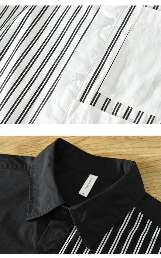 Camisa Suelta de Algodón Manga Larga Estilo Japonés Casual - Image 10