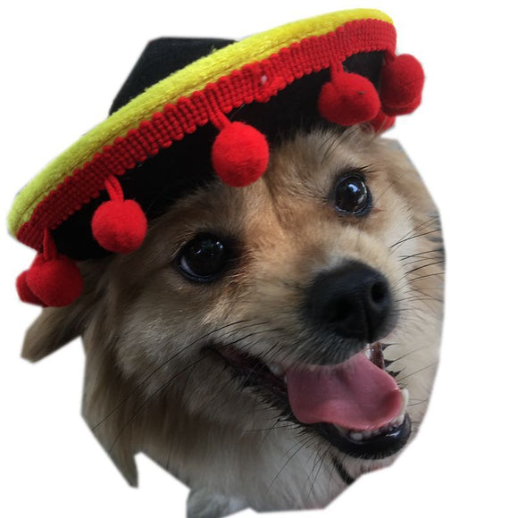 Sombreros de Perrito Hot Dog para Mascotas