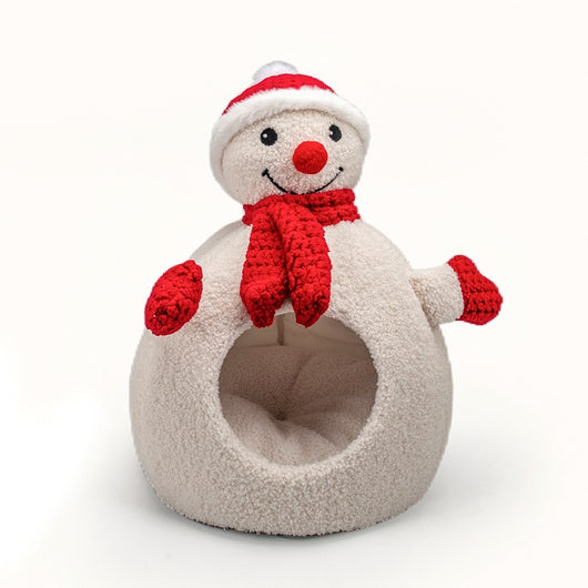 Cama Térmica para Gatos Cerrada con Diseño Infantil - Image 4