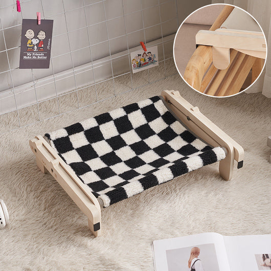 Cama de Madera Maciza para Mascotas - Diseño Versátil para Todas las Estaciones - Image 9