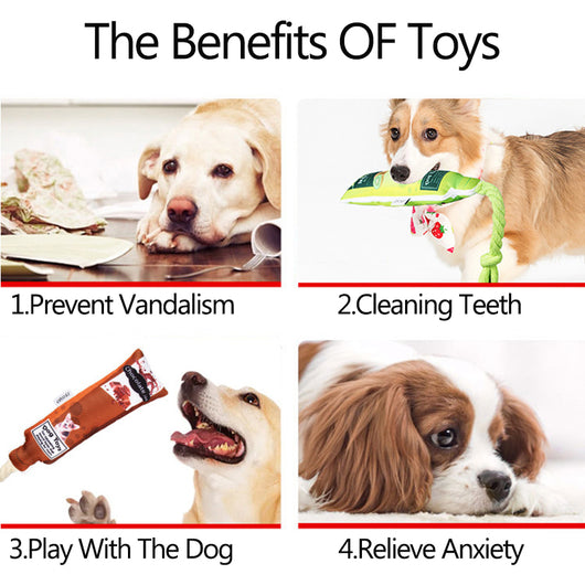 Juguete de Lona Resistente para Limpiar Dientes - Alivio del Aburrimiento Canino - Image 15
