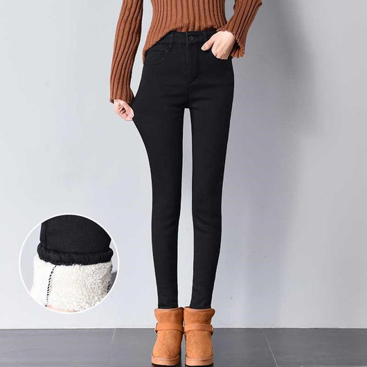 Jeans Cashmere Cintura Alta para Mujer - Image 6