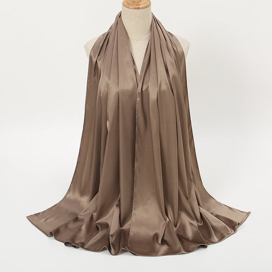 Pañuelo de Satén Monocromático Perla - Elegancia Pura - Image 20