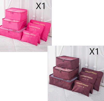 Set de 6 Bolsas Organizadoras de Viaje para Ropa - Image 21