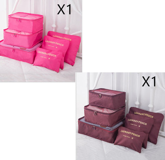 Set de 6 Bolsas Organizadoras de Viaje para Ropa - Image 21