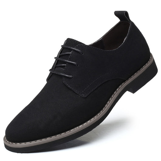 Zapatos Casuales Talla Grande Hombre Estilo Británico Acolchonados - Image 6