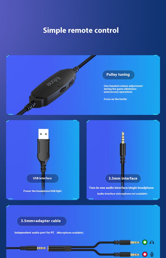 Auriculares Gaming H3 con Cable para E-sports Profesionales - Image 21
