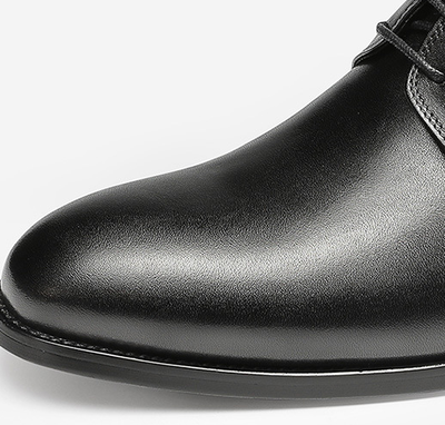 Zapatos de Cuero para Hombre con Aumento de Altura y Punta Suave - Image 8