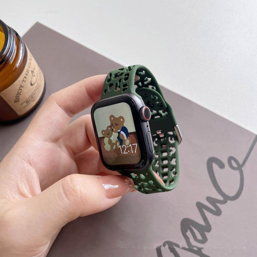 Pulsera Inteligente de Silicona Hueca para Mujer - Image 10
