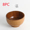 Wooden Bowl 4 Piezas 13 Cm