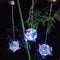 Lámpara Solar Colgante Decorativa con Mariposas Iluminadas