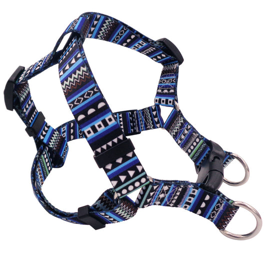 Correa Pectoral Bohemia Púrpura con Patrón Étnico - Image 13