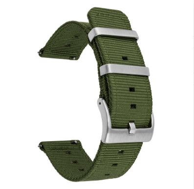 Correa de Reloj Nylon Tejida con Liberación Rápida Impermeable - Image 15