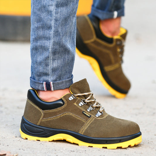 Botas de Seguridad Unisex Ligeras y Cómodas - Puntera de Acero Antiaplastamiento