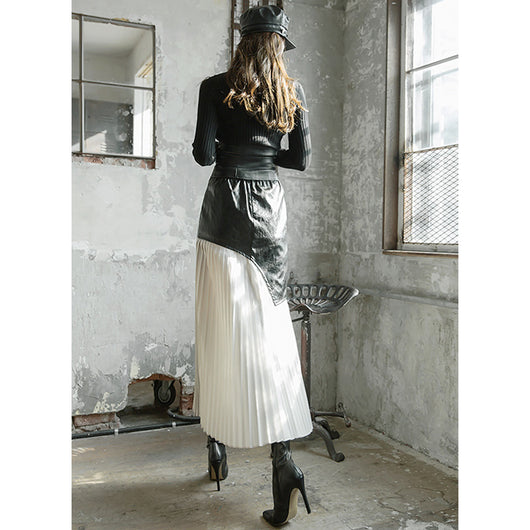 Falda Plisada Midi Elegante - Image 8