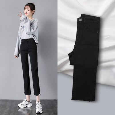 Pantalones Slim Cintura Alta para Mujer - Corte Cigarrillo - Image 12