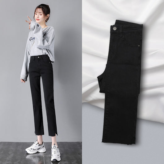 Pantalones Slim Cintura Alta para Mujer - Corte Cigarrillo - Image 12